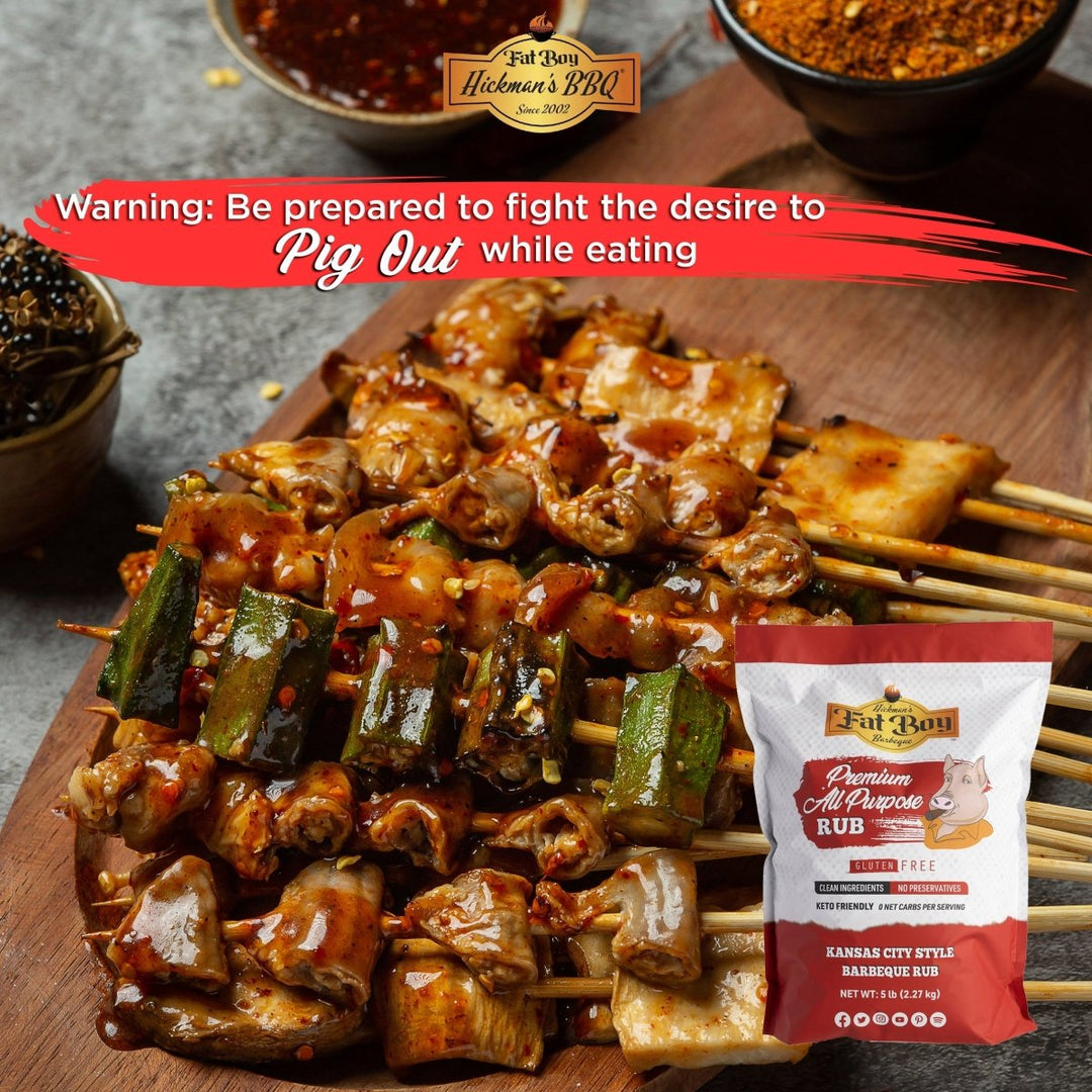 Premium All Purpose Gluten Free Natural BBQ Rub 5 lb - BBQRubs.com