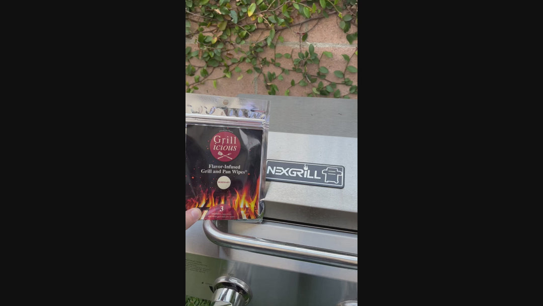 Grillicious - Rustic Rosemary Flavor-Infused Grill and Pan Wipes®
