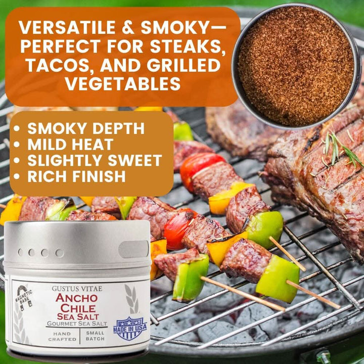 Pro Series BBQ & Grilling Sea Salts Gift Box | Gift Packaged Sea Salts Collection | Set of 6