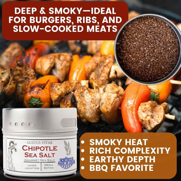 Pro Series BBQ & Grilling Sea Salts Gift Box | Gift Packaged Sea Salts Collection | Set of 6