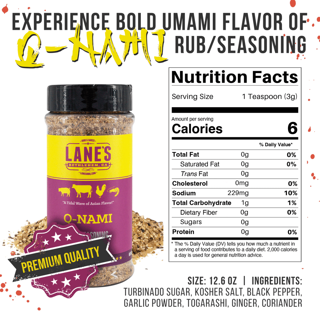 Q-Nami Umami Rub - BBQRubs.com