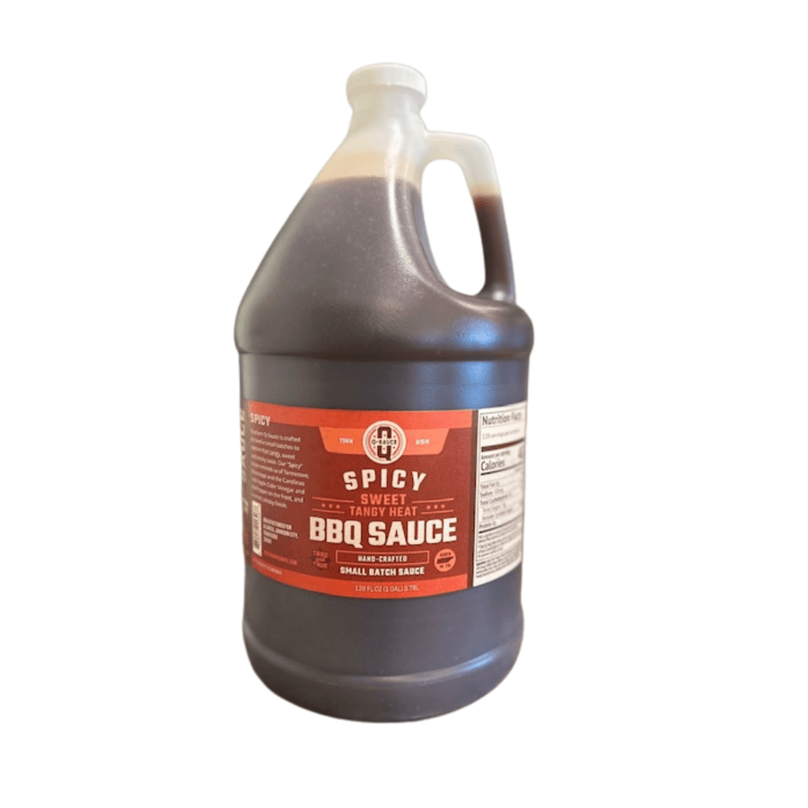 Q Sauce Spicy - GALLON SIZE - BBQRubs.com