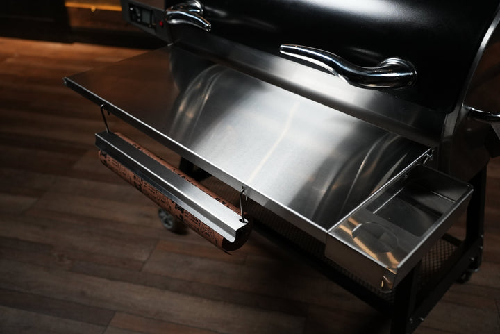 Recteq RT-700 / RT-680 | Pimp My Grill® Tactical Stainless Folding Front Shelf