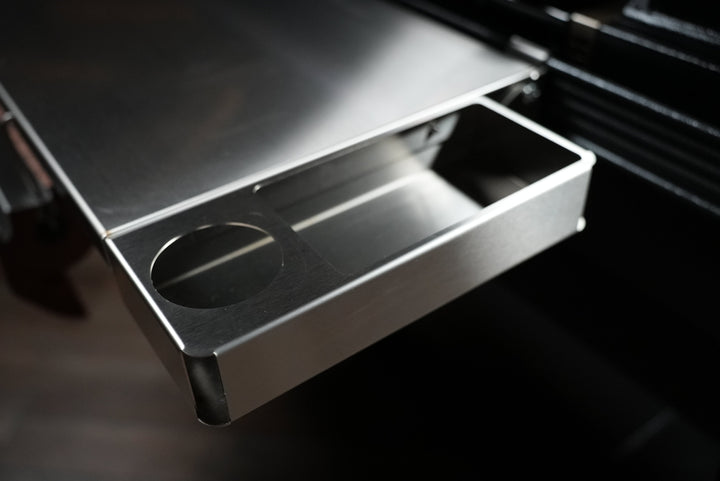 Recteq RT-700 / RT-680 | Pimp My Grill® Tactical Stainless Folding Front Shelf