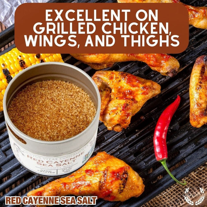 Red Cayenne Sea Salt - BBQRubs.com