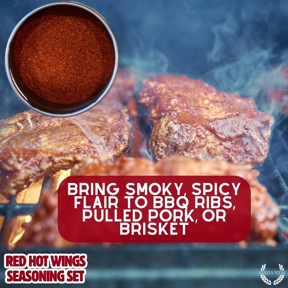 Red Hot Wings Seasoning Set - BBQRubs.com