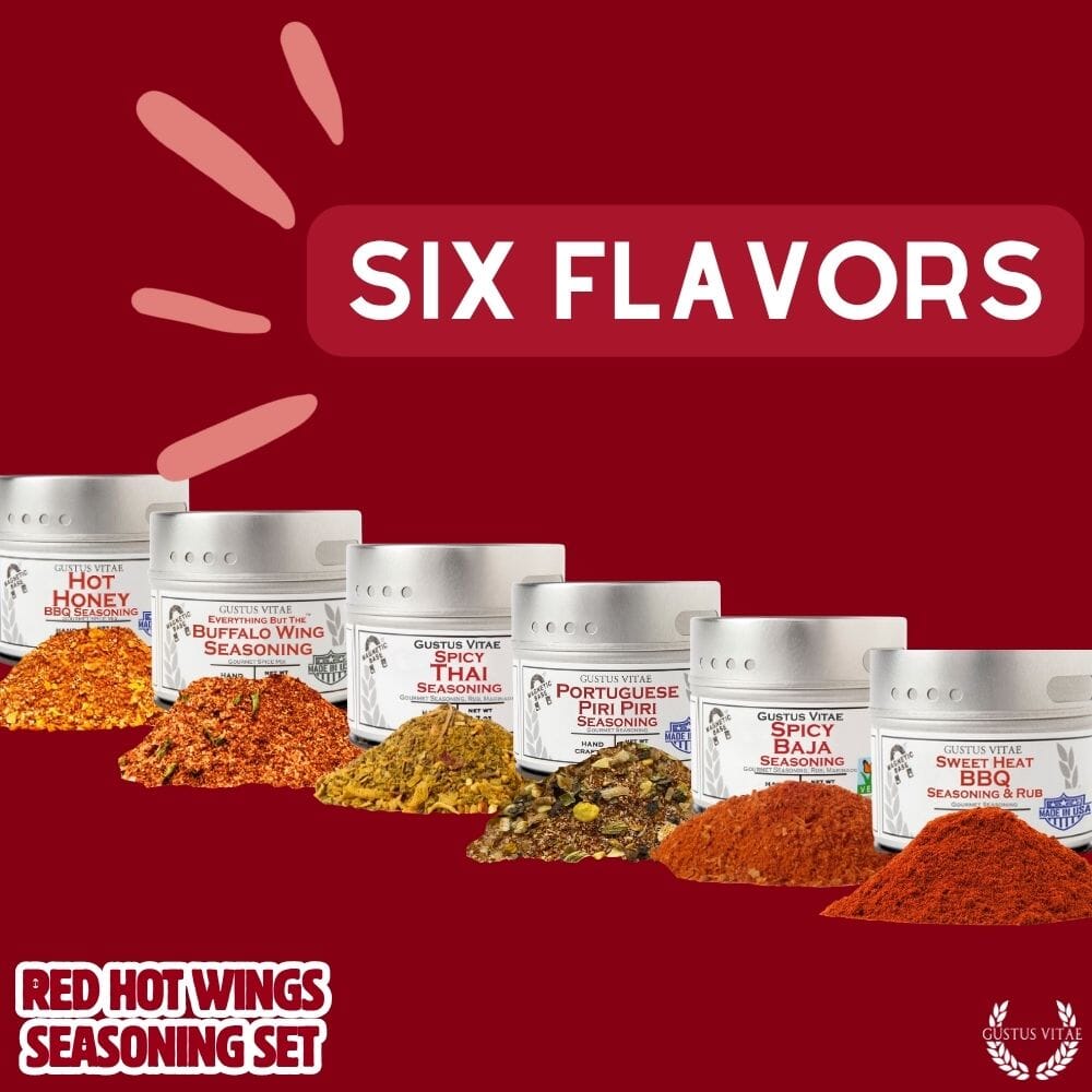 Red Hot Wings Seasoning Set - BBQRubs.com