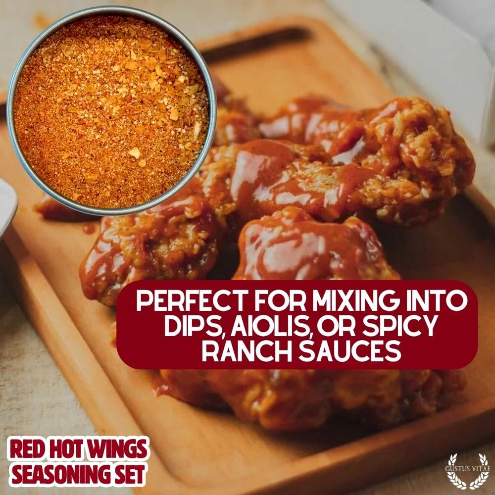 Red Hot Wings Seasoning Set - BBQRubs.com