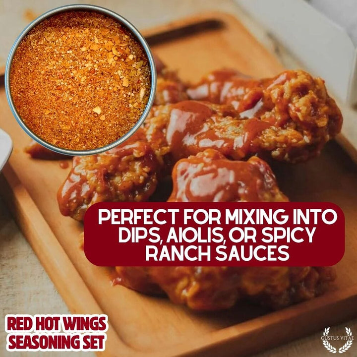 Red Hot Wings Seasoning Set