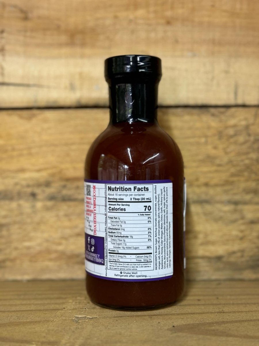 Reeci’s Apple of My Eye – Sweet NC BBQ Sauce (12 oz) - BBQRubs.com