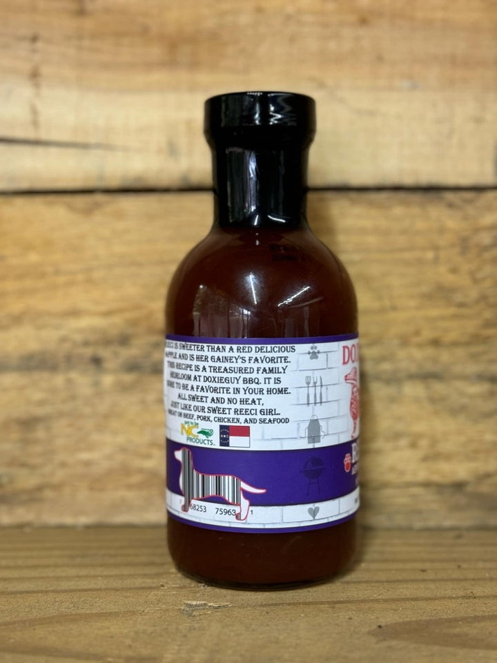 Reeci’s Apple of My Eye – Sweet NC BBQ Sauce (12 oz) - BBQRubs.com