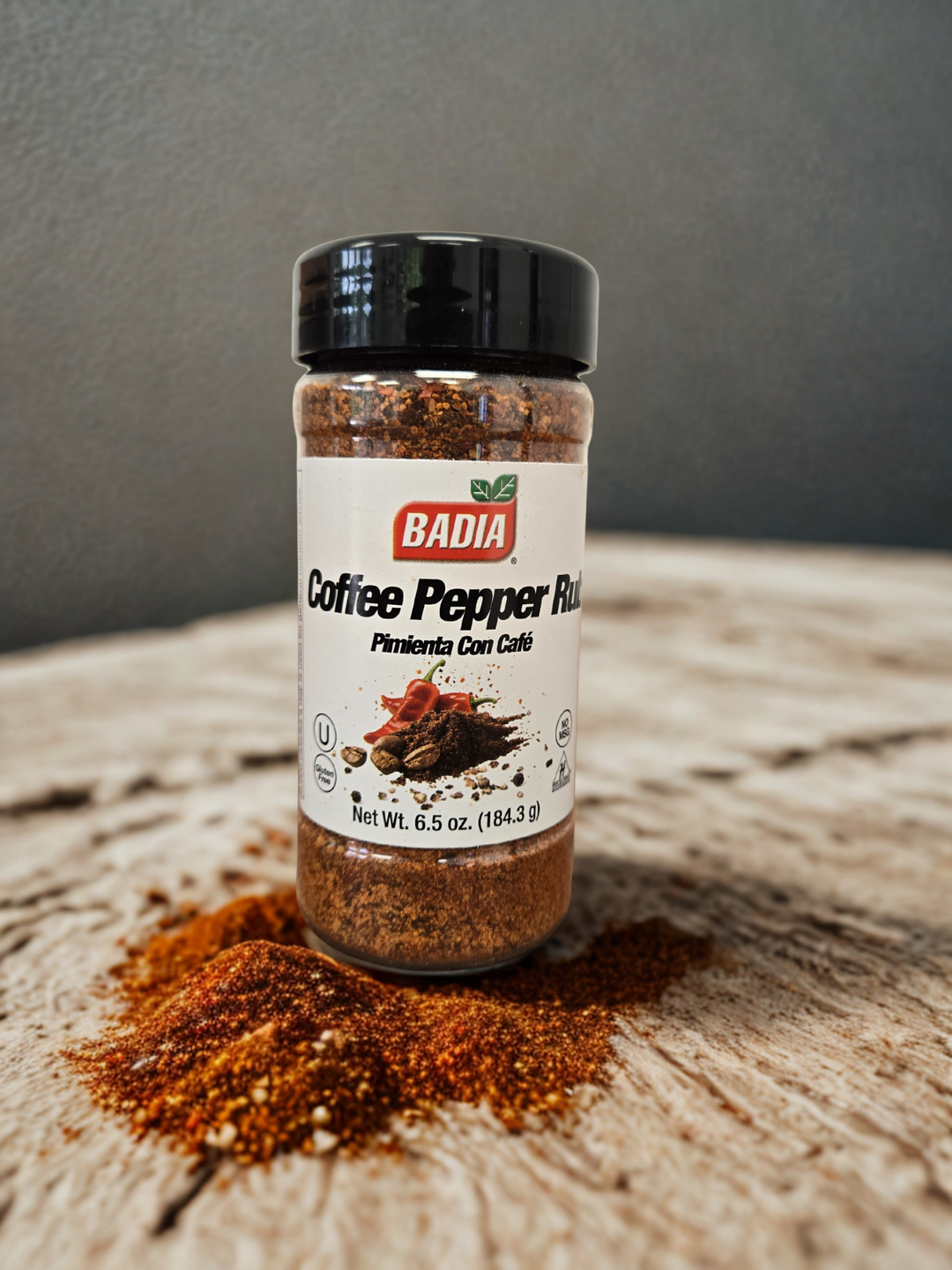 Badia Coffee Pepper Rub, Roasted Garlic, Butter Steak & Salt Pepper Garlic Bundle