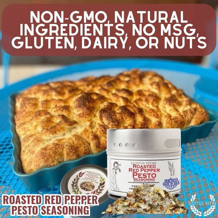 Roasted Red Pepper Pesto Seasoning