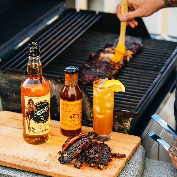 Sailor Jerry® Ironsides BBQ Sauce - BBQRubs.com