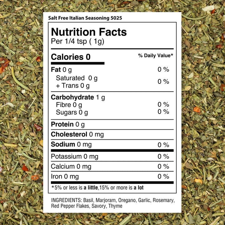 Salt Free Italian Seasoning - BBQRubs.com