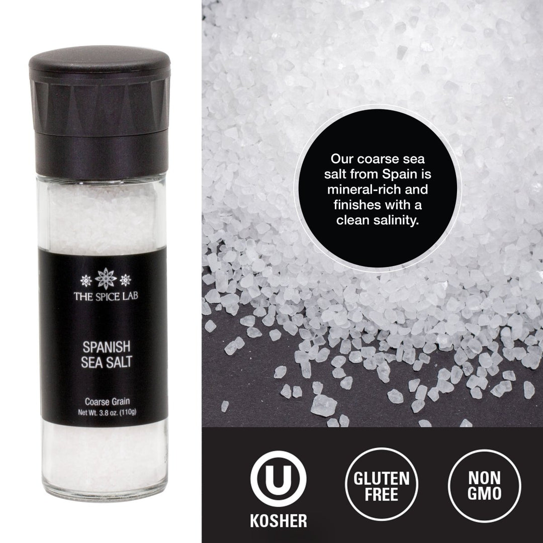 Salt & Peppercorn with Grinders - 4 Pack - BBQRubs.com