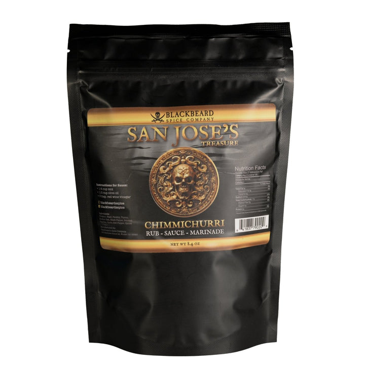 San Jose's Treasure Chimichurri - Great for sauces, marinades and a dry rub - BBQRubs.com