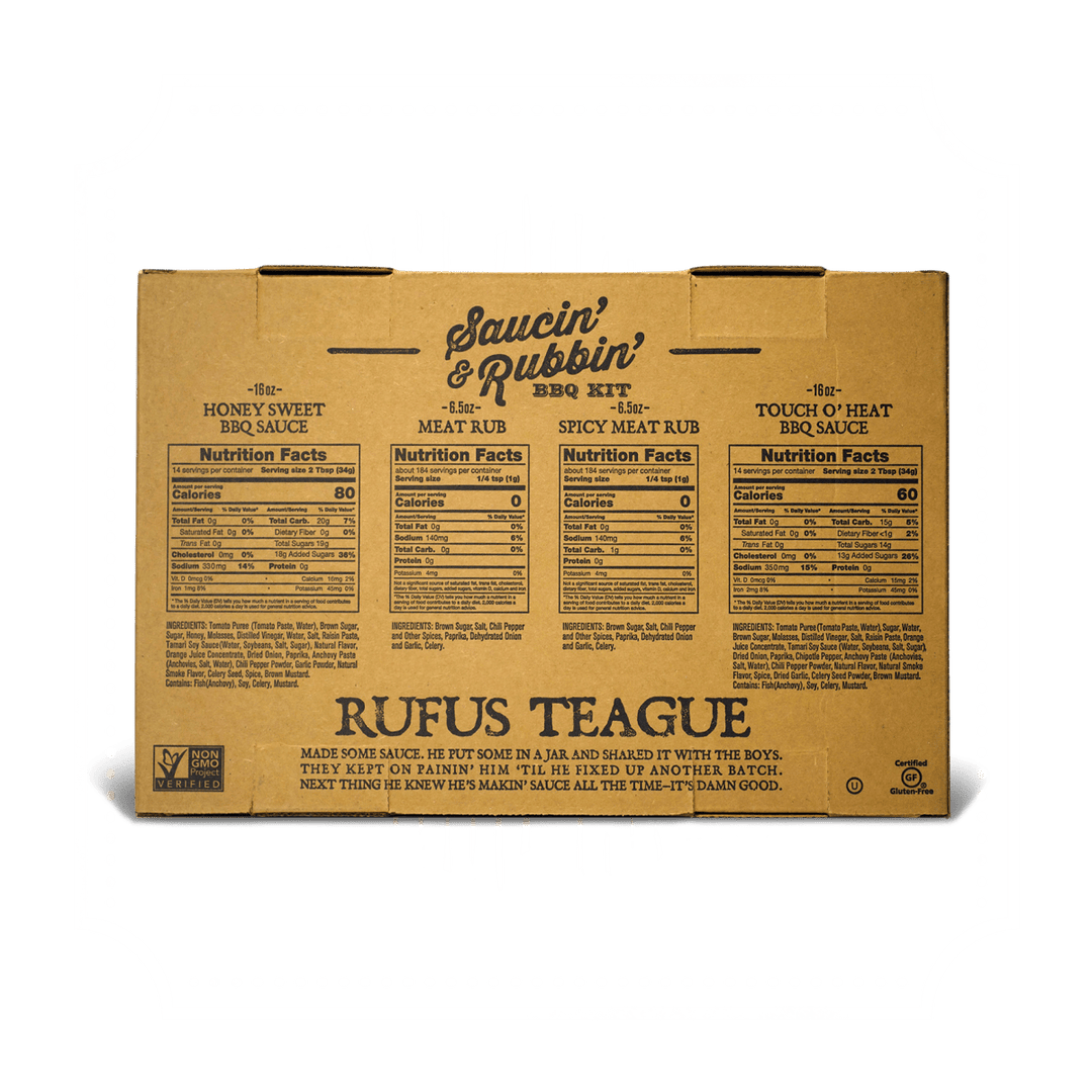 SAUCIN' & RUBBIN' KIT - BBQRubs.com