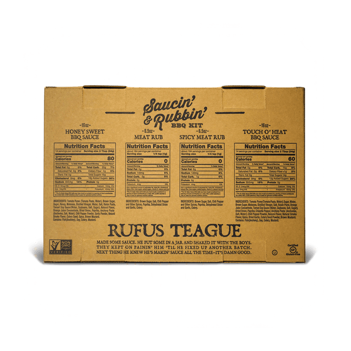 SAUCIN' & RUBBIN' KIT - BBQRubs.com