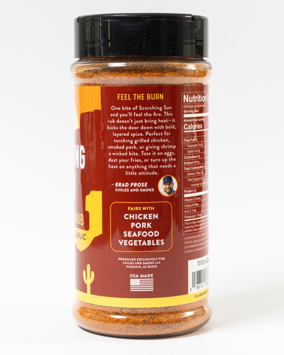 Scorching Sun Sweet Heat Rub - BBQRubs.com