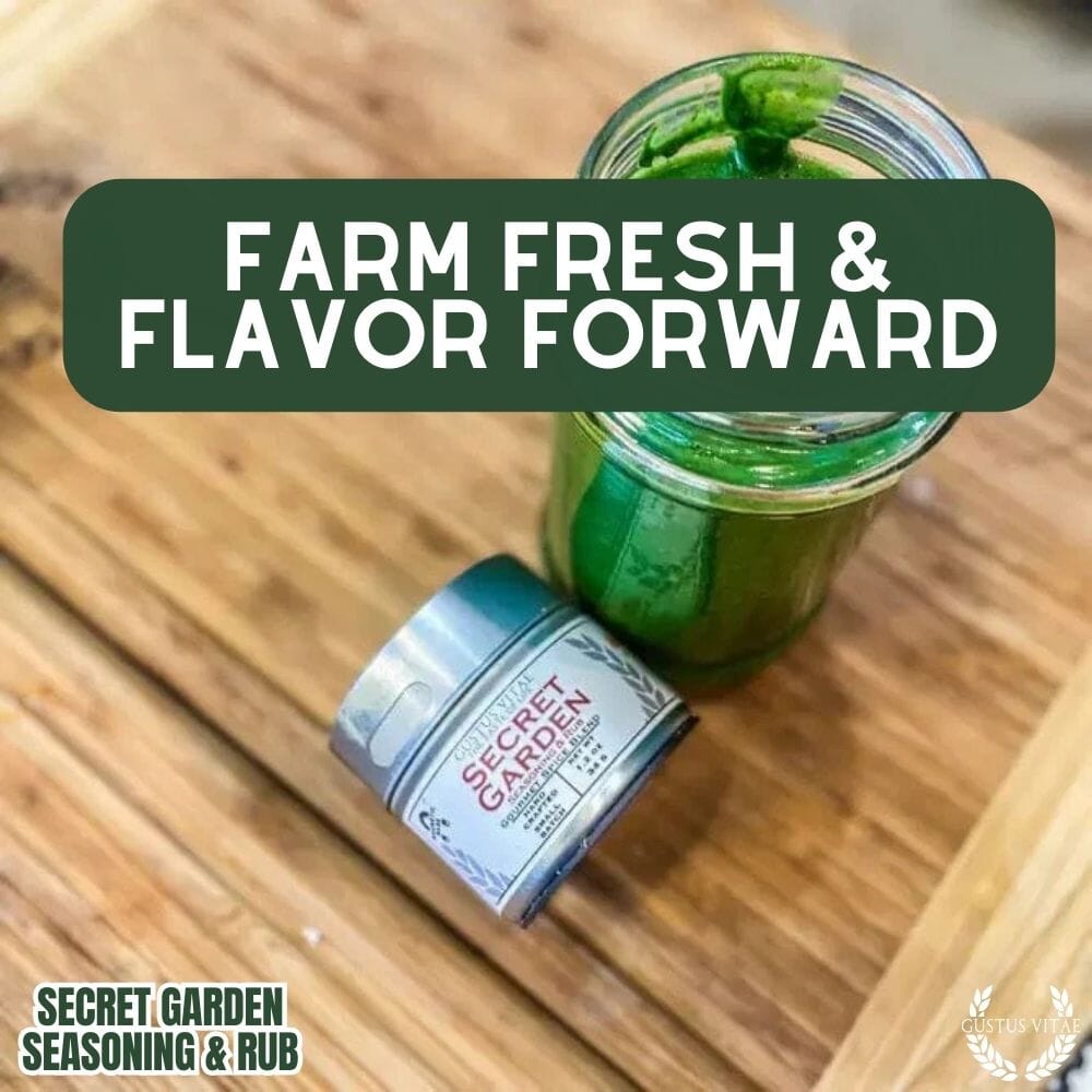 Secret Garden Seasoning & Rub | Gustus Vitae - BBQRubs.com