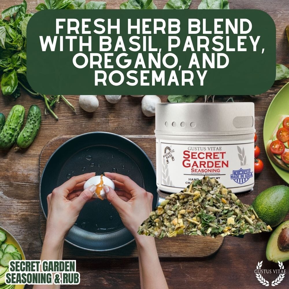 Secret Garden Seasoning & Rub | Gustus Vitae - BBQRubs.com