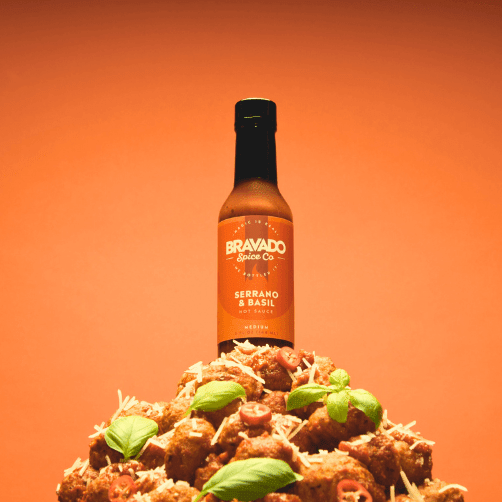SERRANO & BASIL HOT SAUCE - BBQRubs.com