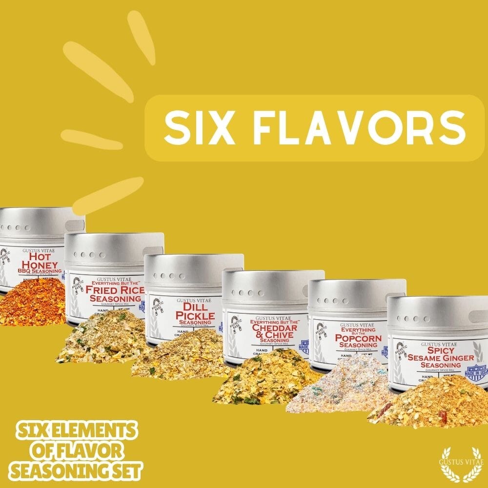 Six Elements Of Flavor Seasoning Set - BBQRubs.com