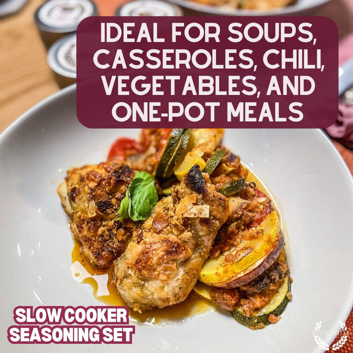 Slow Cooker Seasonings - 6 Spice Blends Gift Set - BBQRubs.com