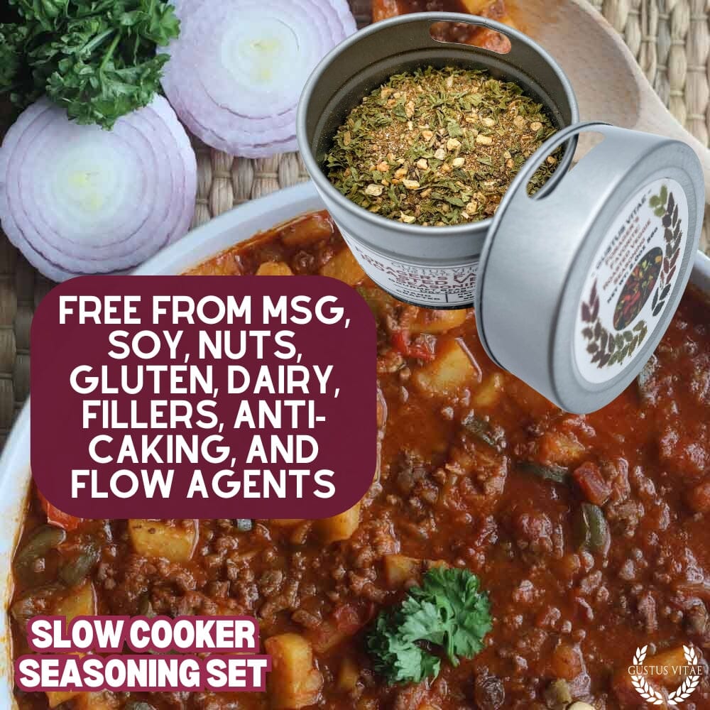 Slow Cooker Seasonings - 6 Spice Blends Gift Set - BBQRubs.com