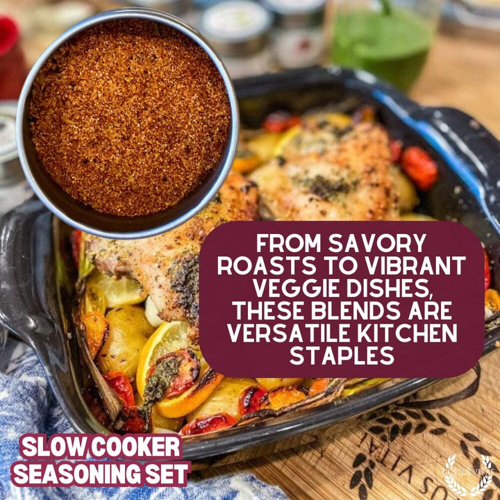 Slow Cooker Seasonings - 6 Spice Blends Gift Set - BBQRubs.com