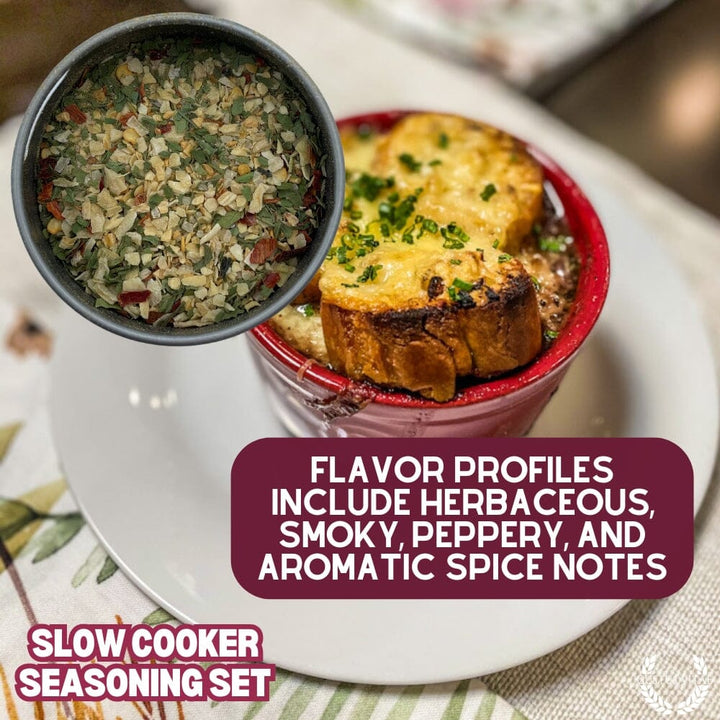 Slow Cooker Seasonings - 6 Spice Blends Gift Set - BBQRubs.com