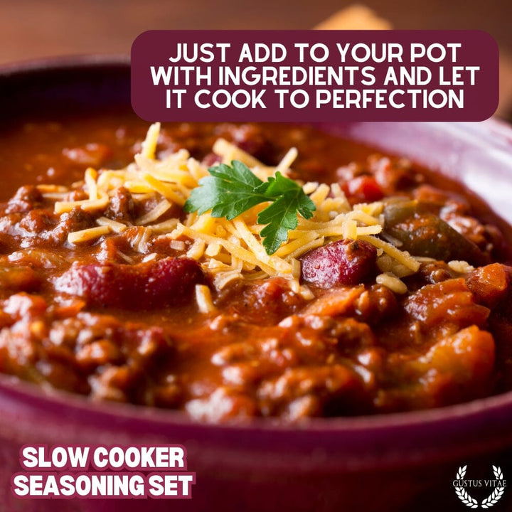 Slow Cooker Seasonings - 6 Spice Blends Gift Set - BBQRubs.com