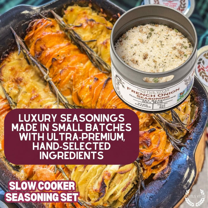 Slow Cooker Seasonings - 6 Spice Blends Gift Set
