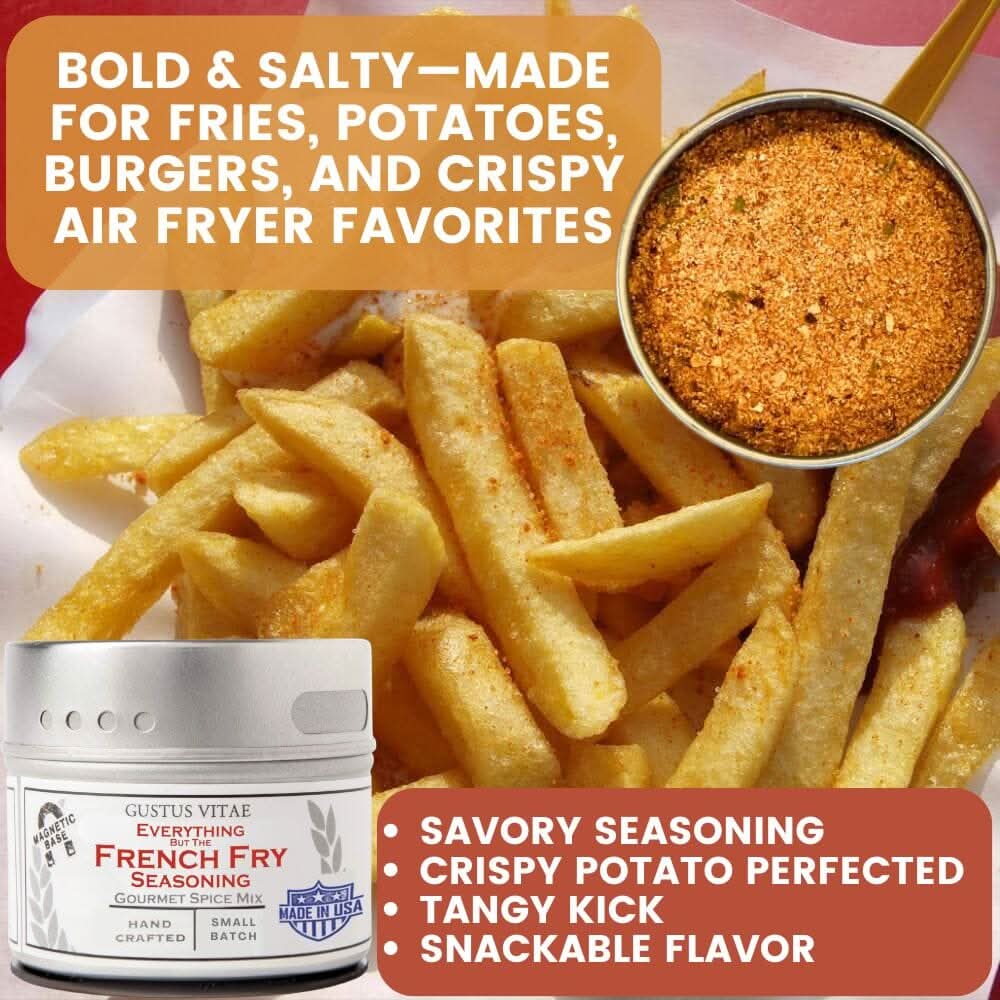 Snack Time Celebrations: Made in the USA Signature Spices | Gift Packaged Seasoning Collection | Set of 6