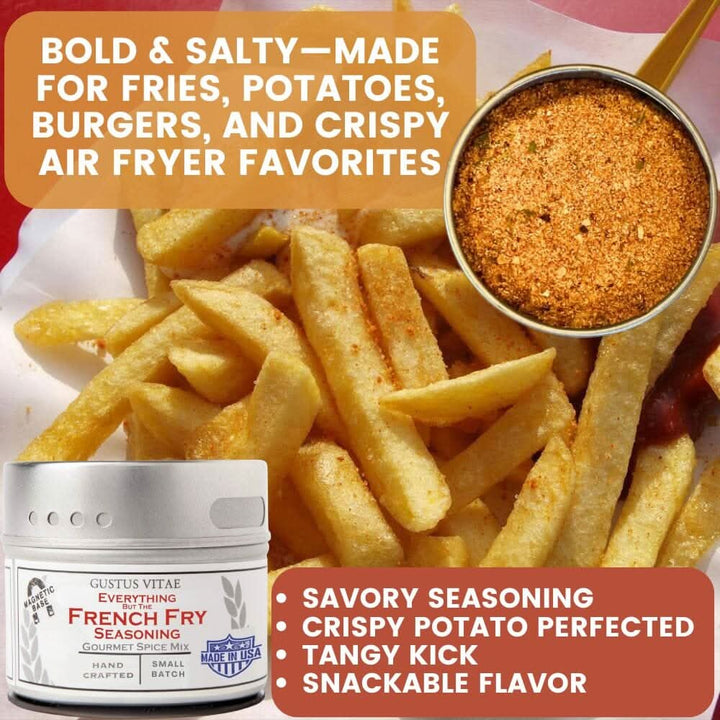 Snack Time Celebrations: Made in the USA Signature Spices | Gift Packaged Seasoning Collection | Set of 6