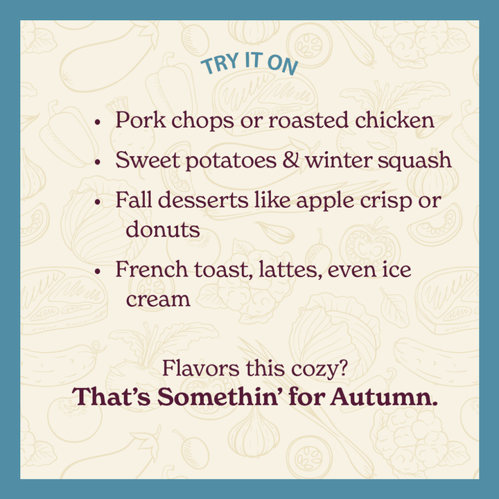 Somethin' For Autumn - Warm Apple Bourbon Spice Blend - BBQRubs.com