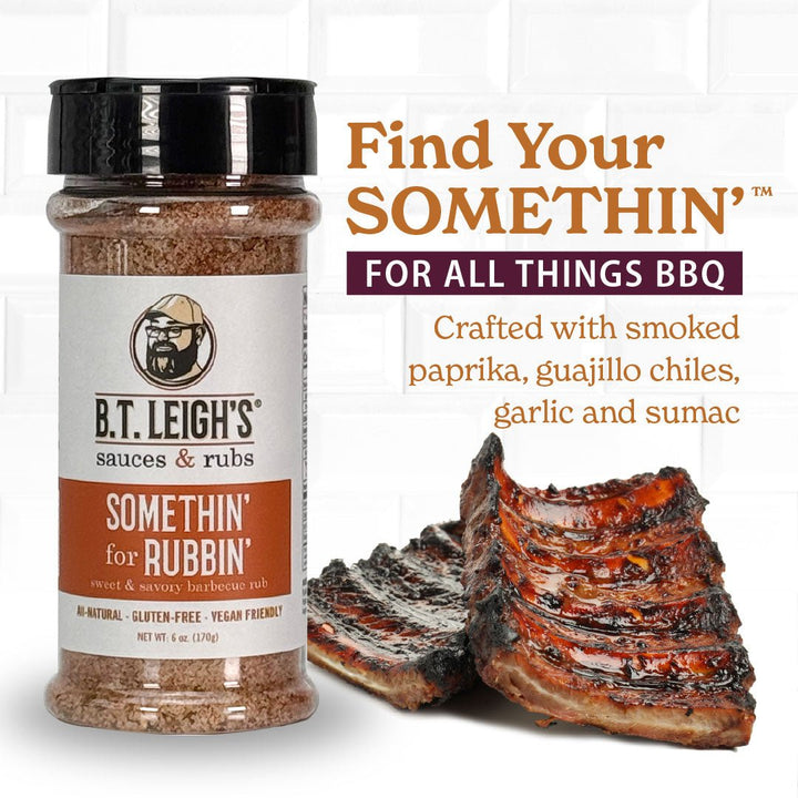 Somethin' For Rubbin' - Sweet & Savory Barbecue Rub - BBQRubs.com