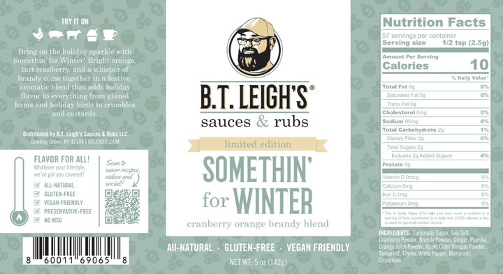 Somethin’ for Winter v2.0 - Cranberry Orange Brandy Seasoning - BBQRubs.com