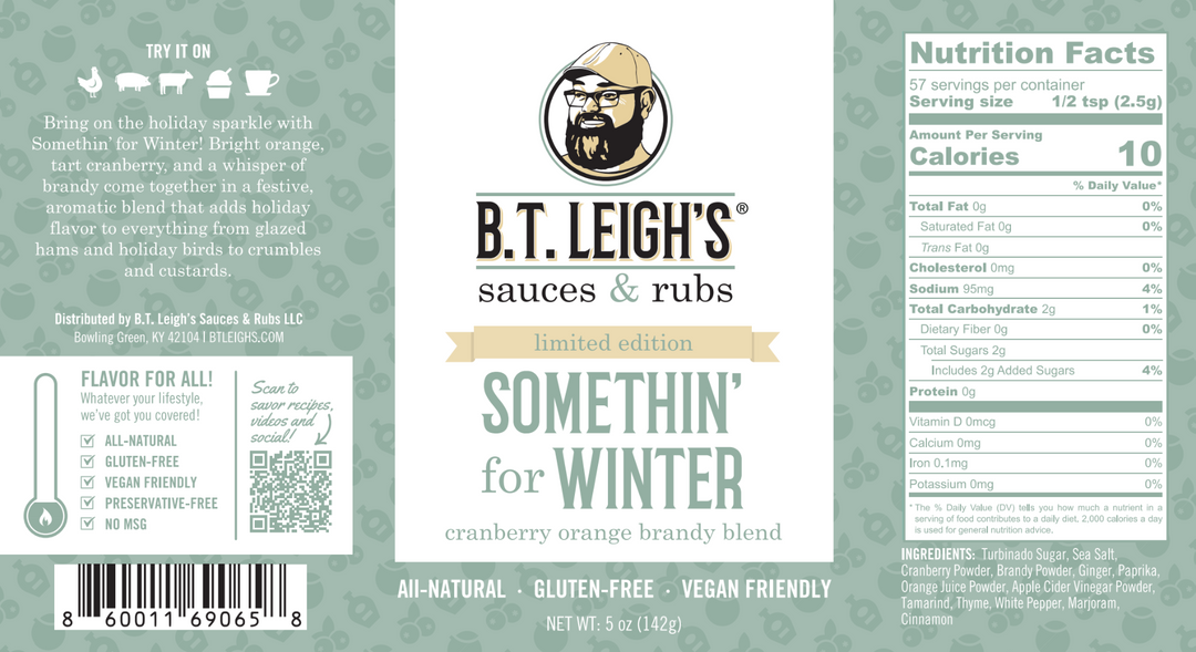 Somethin’ for Winter v2.0 - Cranberry Orange Brandy Seasoning