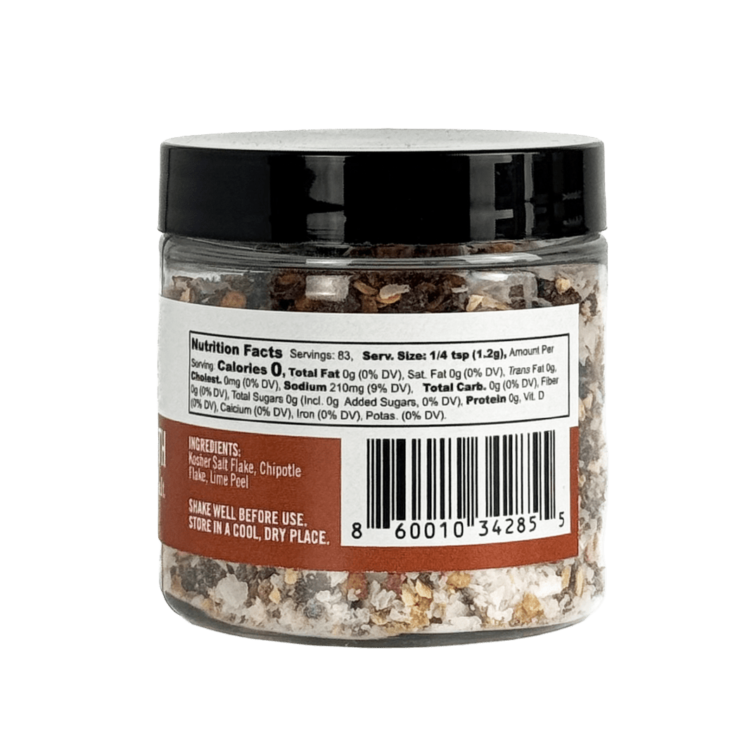 Somethin' to Finish With - Chipotle & Lime Finishing Salt - BBQRubs.com