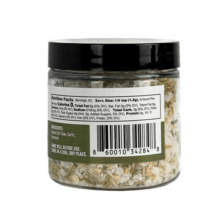 Somethin' to Finish With - Garlic & Rosemary Finishing Salt - BBQRubs.com