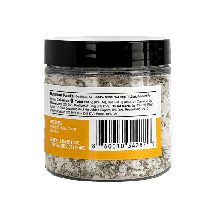 Somethin' to Finish With - Thyme & Lemon Finishing Salt - BBQRubs.com