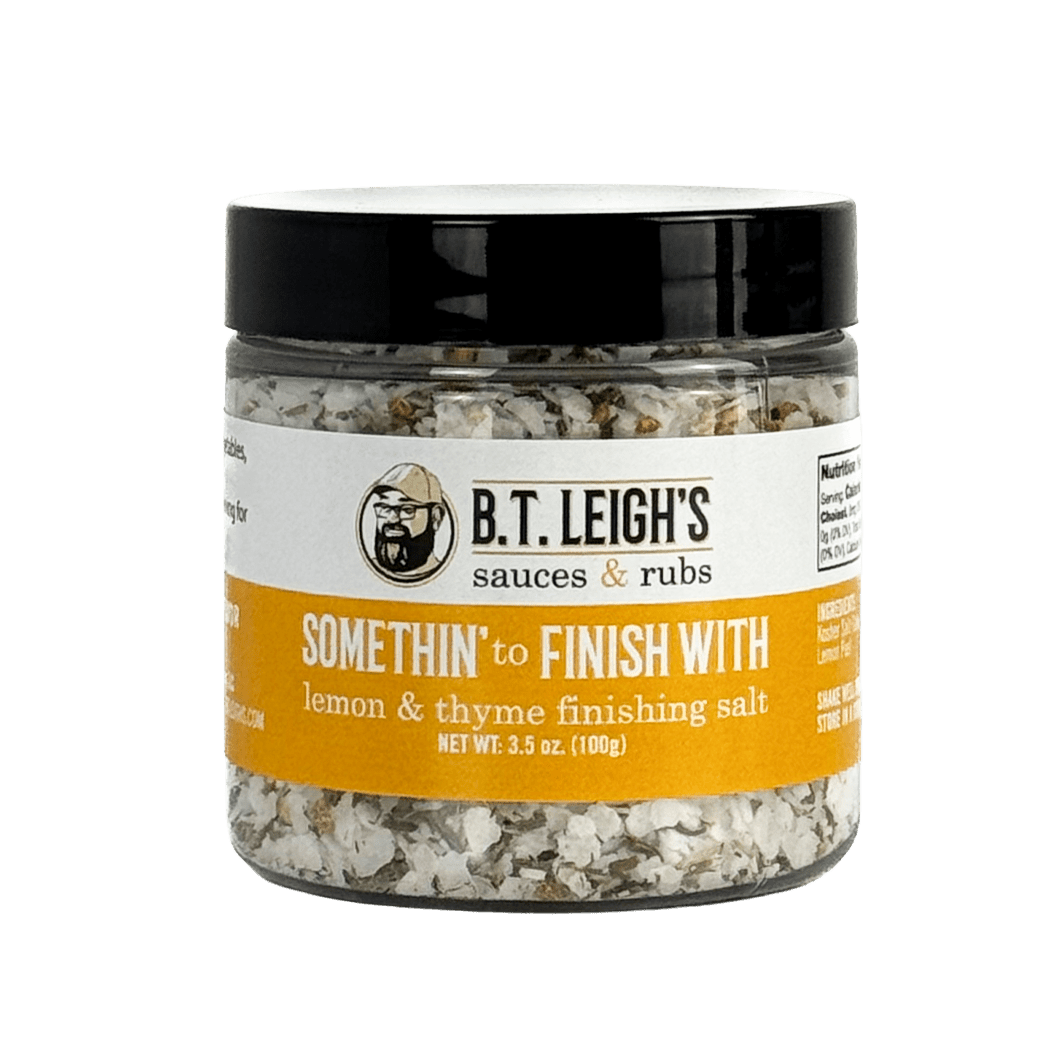Somethin' to Finish With - Thyme & Lemon Finishing Salt - BBQRubs.com