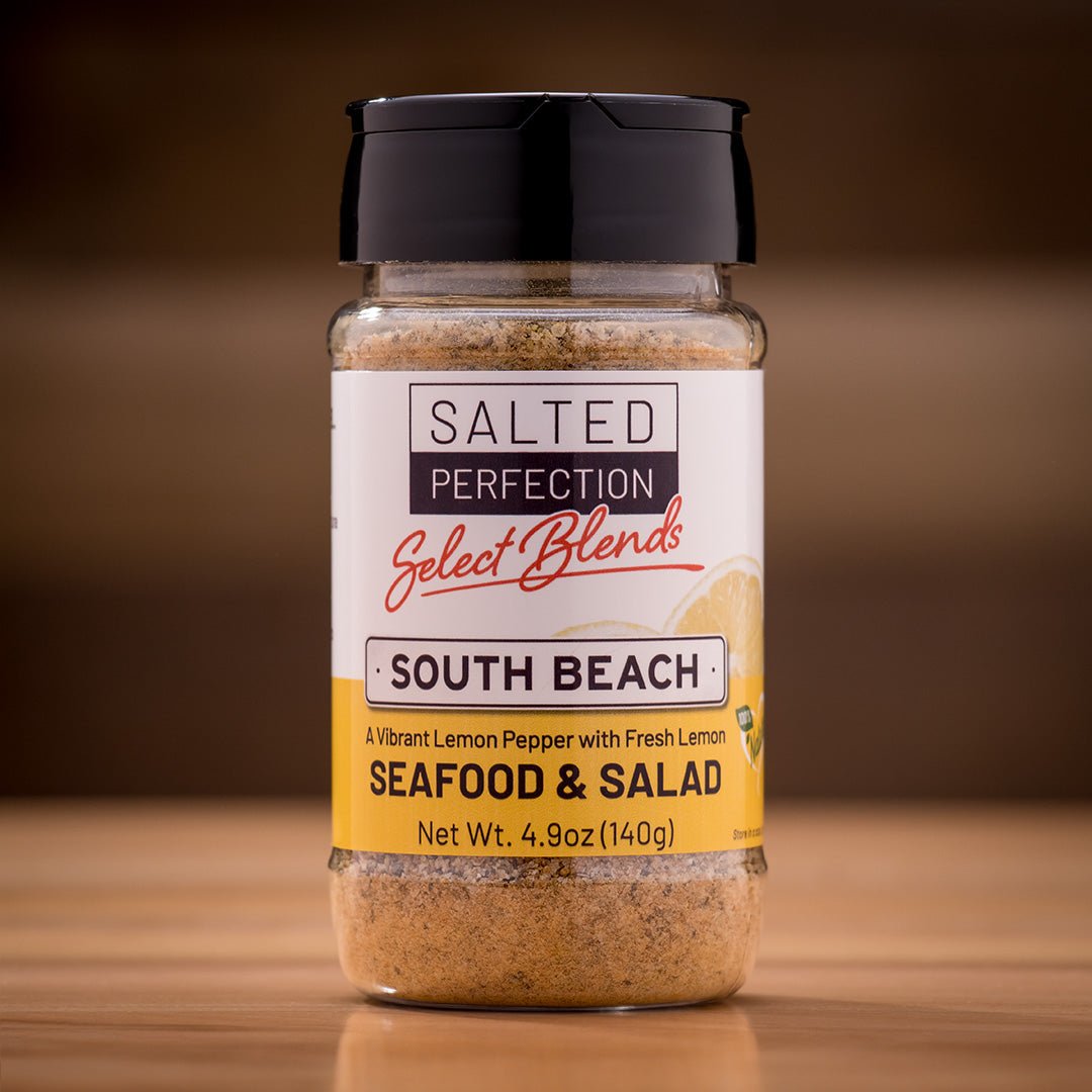 South Beach Seafood and Salad Lemon Pepper Seasoning Blend & Rub - BBQRubs.com