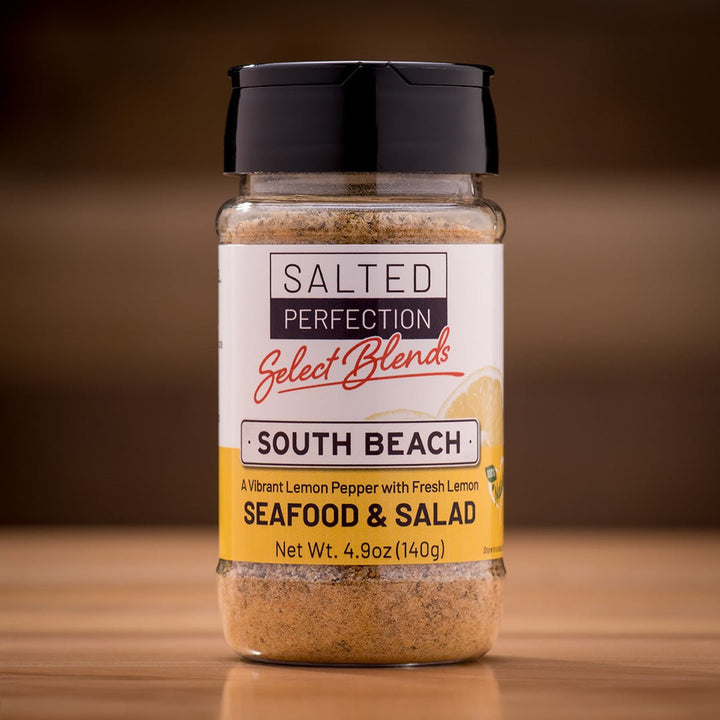 South Beach Seafood and Salad Lemon Pepper Seasoning Blend & Rub - BBQRubs.com