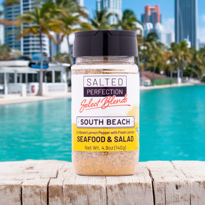 South Beach Seafood and Salad Lemon Pepper Seasoning Blend & Rub - BBQRubs.com