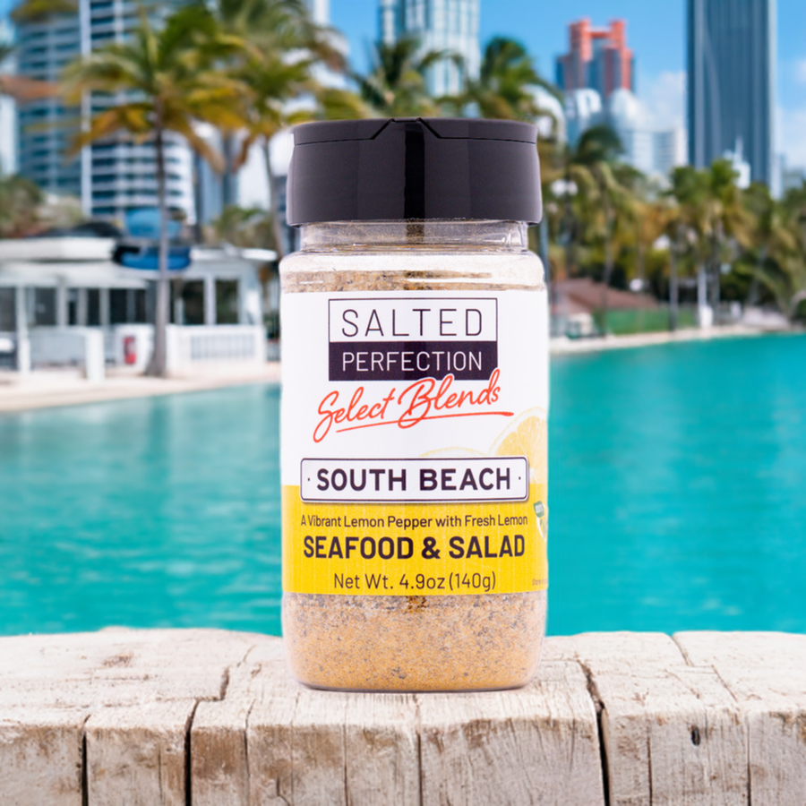 South Beach Seafood and Salad Lemon Pepper Seasoning Blend & Rub - BBQRubs.com