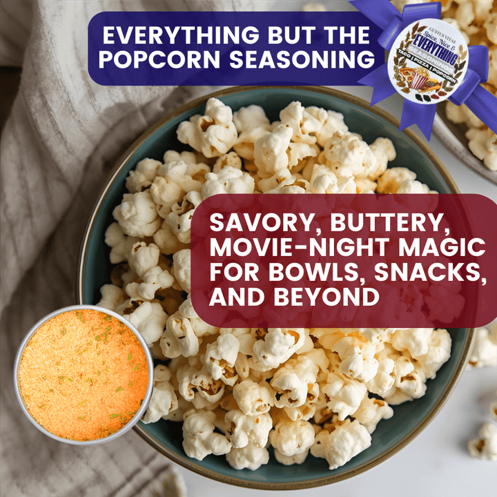 Spice, Nice & Everything Seasonings: Taco, Pizza, Popcorn | Gift Pack Set of 3