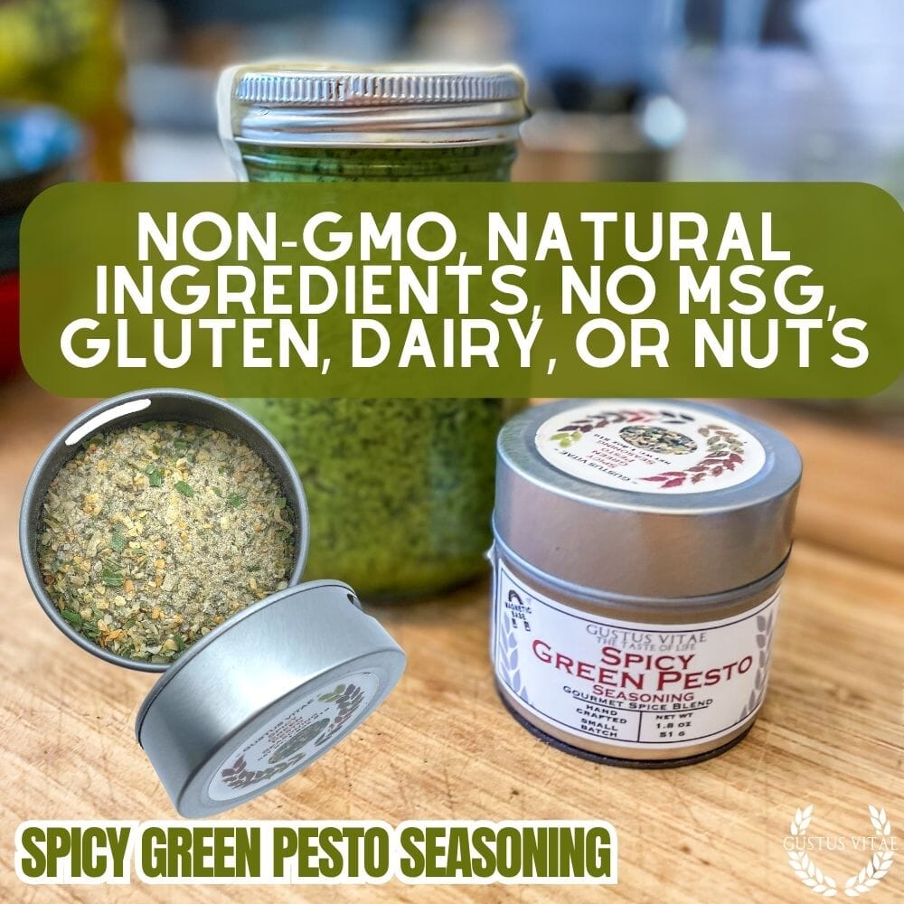 Spicy Green Pesto Seasoning - BBQRubs.com